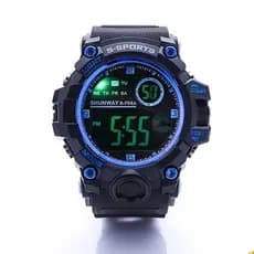 Relógio Relogio Masculinos Digital Luxo Led Esportivas Prova Da água 50M Cronômetro Originais 2022 S-708A