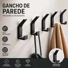 Cabideiro - Organização de Roupas - Gancho Para Roupas - Cabideiro Moderno - A Pronta Entrega