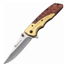 Canivete Browning Tático Semi Automático Caça Camping Pesca