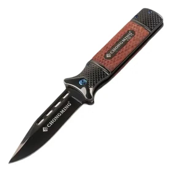 Canivete Chongming Premium Semi Automatico Liner Lock