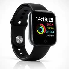 Relógio Inteligente Smartwatch D20 Mede Pressão Batimento Oxigênio Sono Pulseira Smartband Bluetooth