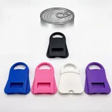 kit 10 uni  Abridor de Lata Chaveiro – Mini Abridor Portátil para latas