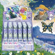 Caneta caixa cega Caneta esferográfica Caneta de gel Sanrio Starry Sky Series Caneta de gel Caixa misteriosa Papelaria d