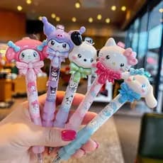 Caneta esferográfica Sanrio Caneta esferográfica Sanrio Caneta esferográfica Kuromi Caneta de Gel de alto valor Papelari