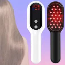 Pente De Crescimento De Cabelo Elétrico A Laser Infravermelho Estilo Anti-Queda Escova De Tratamento Com Luz Vermelha