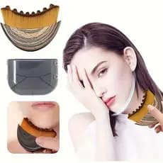 Pincel Facial Para Contorno Linfático , Escultura Em Queixo E Mandíbula , Massageador De Drenagem Rosto , Ergonômico Pro