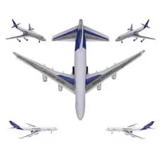 Avião Airbus Boeing De Plastico Para Crianças Com Luz E Som