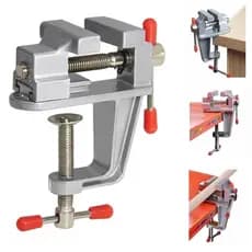 Mini Torno Morsa Profissional De Mesa Bancada já