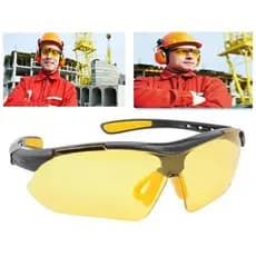 Oculos Vonder Amarelo De Proteção Epi Segurança Visao Tatic