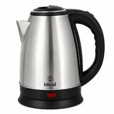 #Chaleira Elétrica# Térmica - Bule Com Tampa - Capacidade 1,8 Litros - Aço inoxidável - 1000W 127V Inox