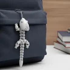 Chaveiro Dragão Articulado 3D 15cm – Decorativo, Divertido e Funcional