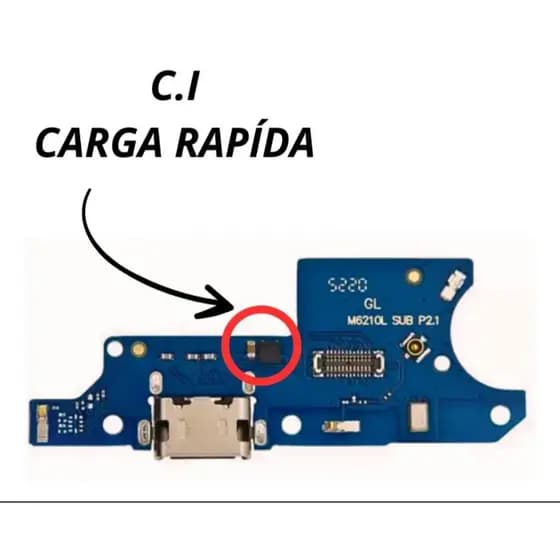 Conector Placa Dock de Carga E7 Power