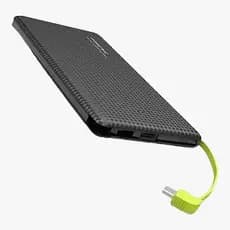 Carregador Portátil 5000mah/10000mah PN-956/952/951 Power Bank com 3 Saídas v8 iphone e type-c MOBY LUX - Powerbank
