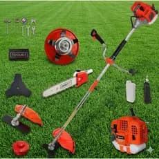 Roçadeira Profissional  5 X 1 a Gasolina 3.5hp  75 Cilindradas Multifuncional com Motopoda 35cm