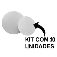 Kit 10 Unidades Absorvente Reutilizável Lavável Protetor Seio Amamentação Conforto Gestante Lactante