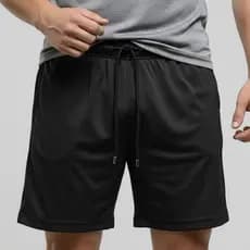 Shorts Masculino Dry Fit Moda Fitness Academia Bermuda Verão Preto Treino Casual  Envio Imediato