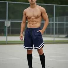 Bermuda Americano Masculino Academia  Dry Fit Short Esportivo Estilo Básico Casual E Confortável