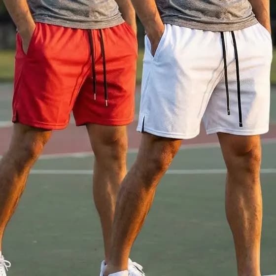 Kit 2 Bermuda Masculina Academia Dry Fit  Esportivo Shorts Com Cordão Estilo Confortável