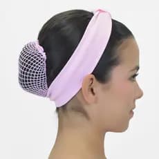 Acessórios para Bailarina – Redinha + Faixa com Nó (Tiara)
