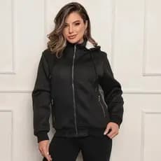 Moletom Feminino Peluciada Blusa De Frio Moda Inverno Lançamento