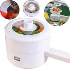 Panela Elétrica Multifuncional Antiaderente 2L Cozimento a Vapor 220V ou 127V