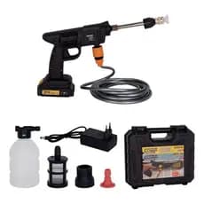 Lavadora de Alta Pressão Portátil Recarregável Startools 21V - Preta Baterìa