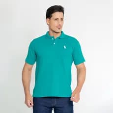 camisa gola polo masculina Piquet algodão premium manga curta Basica