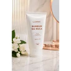 Hidratante Bumbum na Nuca 150g Lummi Corporal Glúteos Efeito Lift Firme Glow Brilho Real Pele Macia Delicada Seca Rápido