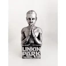 Busto Chester Bennington Linkin Park 15 cm Rock Decoração Itens colecionáveis Action Figure Geek