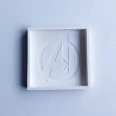Caixa Porta Copos Vingadores Avangers Marvel Geek Alta Qualidade Decoração Cozinha de Casa