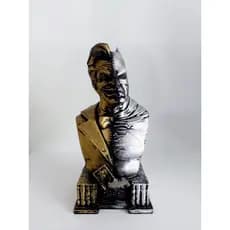 Busto Coringa vs Batman Arkham Herói DC Comics 15 cm Decoração Itens colecionáveis Figura de Ação Geek Brinquedos