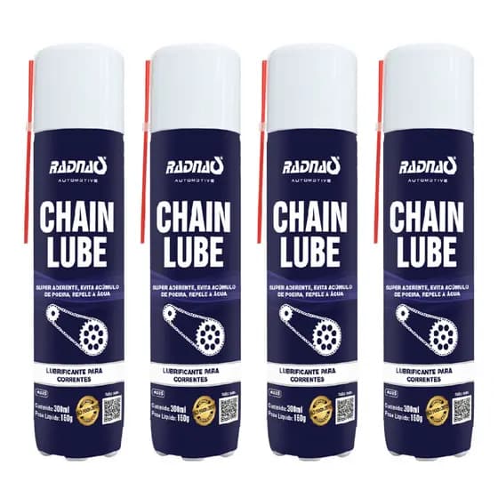 Lubrificante Para Corrente Óleo Chain Lube Radnaq 300ml