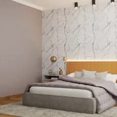 Cabeceira Ripada Autocolante MDF 3mm 10cmx45cm Cabeceira Box Painel Decorativo - VÁRIOS TAMANHOS