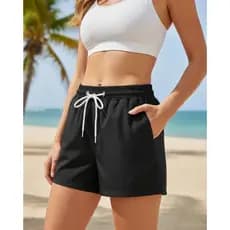 Short liso, short femininoTactel com elastano shorts feminino academia shorts clube bermuda feminina