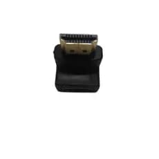 Adaptador Hdmi Curva Em L Macho X Fêmea Para Tv Painel
