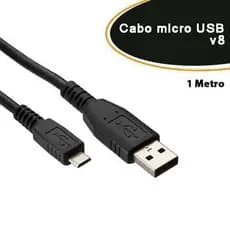 Cabo De Dados Inova 2,4 A 1 M Usb Para V8 Preto Cbo-5808