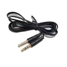 Cabo P2 Macho X P2 Macho Na Cor Preto Para audio Tv som