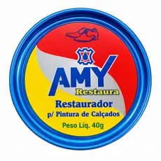 Graxa Amycrom 40gr para Bolsa Sapato Calçado Coturno Cinto Pasta Mala - Amy