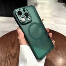 ② Capa Magnética De Luxo Fosca proteção de câmera Para iPhone 7/78 plus X XR Xamax   11 11pro 11promax  Carga Sem Fio