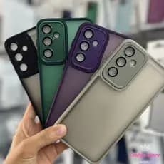 capa space fosca Proteção de câmera For Samsung A14 A15 A24 A25 A35 A34 colorido ORIGINAL premium