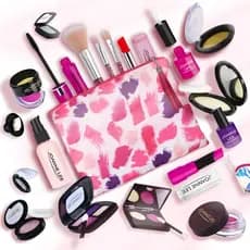 Brinquedo Menino Maquiagem Brinquedos De Menina Conjunto De Maquiagem Beleza Fingir Play Com Kit Para Meninas Pequenas , Saco Cosmético 12 Peças Compõem Brinquedo Princesa