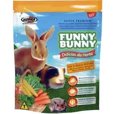 Ração Funny Bunny Delicias da Horta 1,8kg Para Coelhos, Hamster e Outros roedores