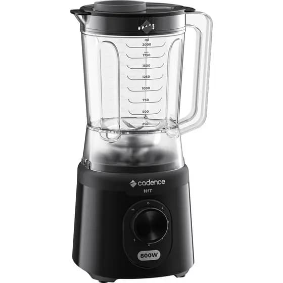 Liquidificador Cadence Hit Preto 800w Liq200 2,5l 127v
