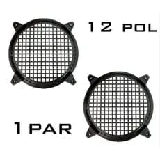 2 Telas Alto Falante 12 Sub Woofer Panela 12 Pol Profissional