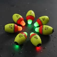 Boias de Pesca Noturna Flutuador LED Eletrônico De Pesca 80g e 100g pescaria