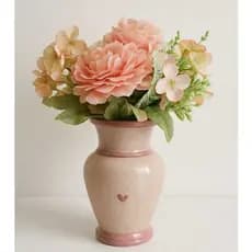 Vaso de Flor Decorativo Cerâmica Pintura à Mão 1L