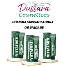 Kit com 06 Unidades Pomada Massageadora Vittaforti 150G