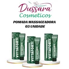 Kit com 12 Unidades Pomada Massageadora Vittaforti 150G