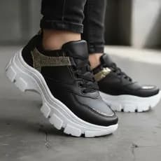 TENIS FEMININO ADULTO CHUNKY COLLOR PLATAFORMA CONFORTAVEL ENVIO IMEDIATO PROMOÇÃO