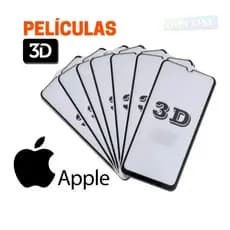 Películas para iPhones de Vidro 3D e Cerâmica Proteção Frontal para Smartphones [Enricel]